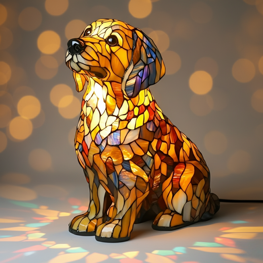 Lily the Spiritual Golden Retriever Figurine